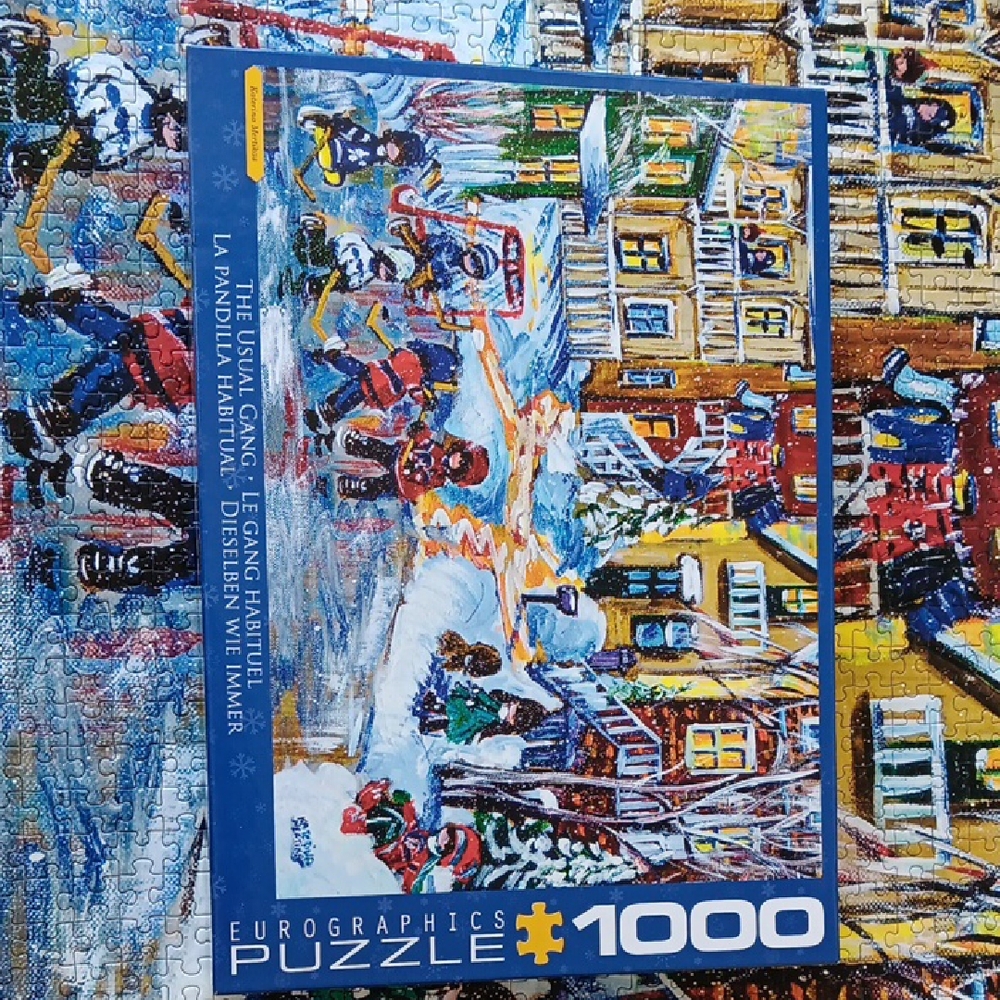 The Usual Gang, 1,000 Piece Puzzle by Eurographics